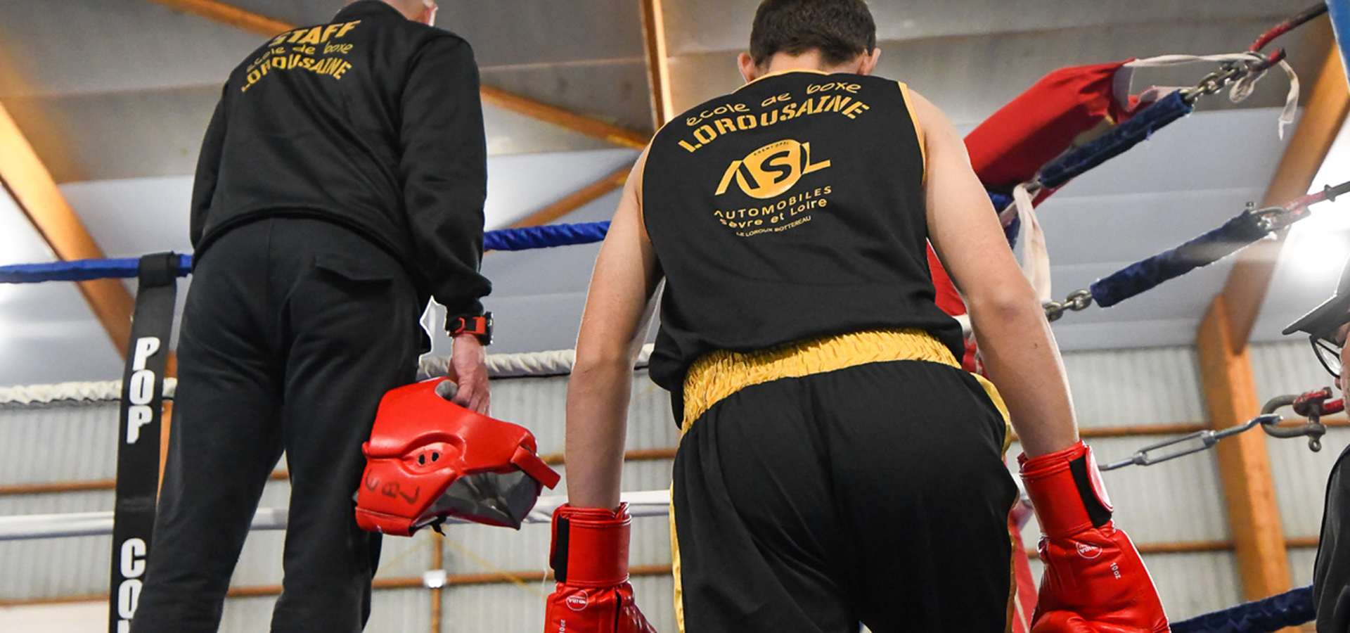 tenue de boxe personnalisé